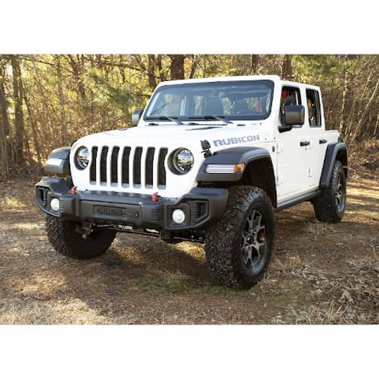 Rugged Ridge Spartacus Front Bumper — 2018-2025 Jeep Gladiator/Wrangler - RGG-11544.21 - Absolute Autoguard