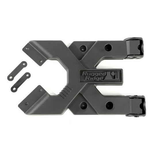 Rugged Ridge HD Tire Carrier Hinge Casting — 2007-2018 Jeep Wrangler/Wrangler JK - RGG-11546.51 - Absolute Autoguard