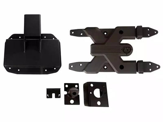 Rugged Ridge HD Tire Carrier — 2018-2025 Jeep Wrangler - RGG-11546.55 - Absolute Autoguard