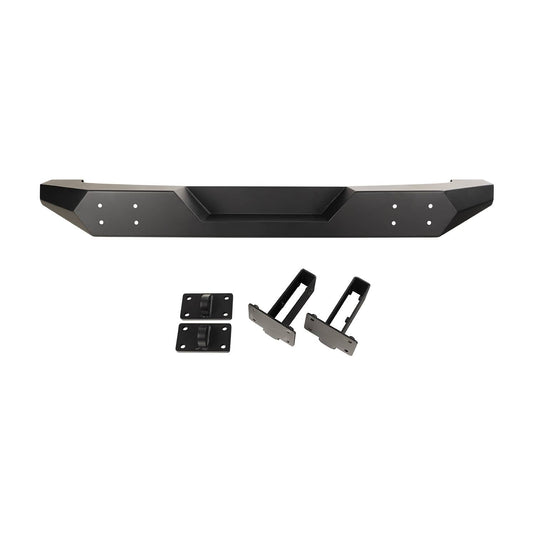 Rugged Ridge Spartan Rear Bumper — 2007-2018 Jeep Wrangler/Wrangler JK - RGG-11548.80 - Absolute Autoguard