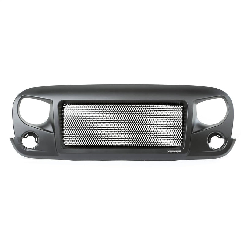 Load image into Gallery viewer, Rugged Ridge Spartan Grille — 2007-2018 Jeep Wrangler/Wrangler JK - RGG-12034.01 - Absolute Autoguard
