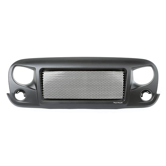Rugged Ridge Spartan Grille — 2007-2018 Jeep Wrangler/Wrangler JK - RGG-12034.01 - Absolute Autoguard