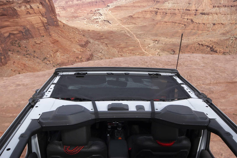 Load image into Gallery viewer, Rugged Ridge Eclipse Sun Shade Hard Top — 2018-2024 Jeep Gladiator/Wrangler - RGG-13579.73 - Absolute Autoguard
