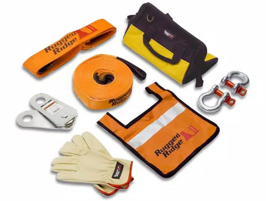 Rugged Ridge Xhd Recovery Gear Kit - RGG-15104.25 - Absolute Autoguard
