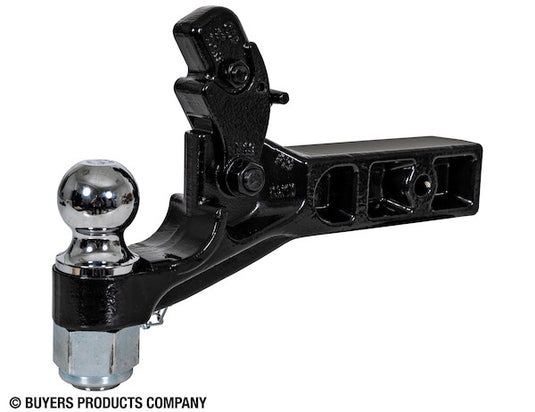 12 Ton Combination Hitch - 2-1/2 Inch Receiver, 2-5/16 Inch Ball
