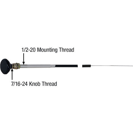10 Foot Control Cable with 5 Inch Travel