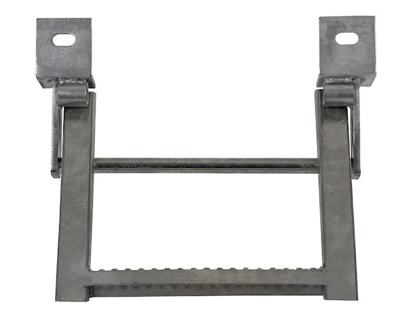 Load image into Gallery viewer, 1-Rung Stainless Steel Retractable Truck Step with Nonslip Tread - 17.38 x 15 Inch
