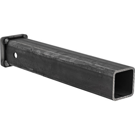 2-1/2 Inch Plain Receiver Tube - 18 Inch Shank