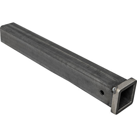 2-1/2 Inch Plain Receiver Tube - 24 Inch Shank