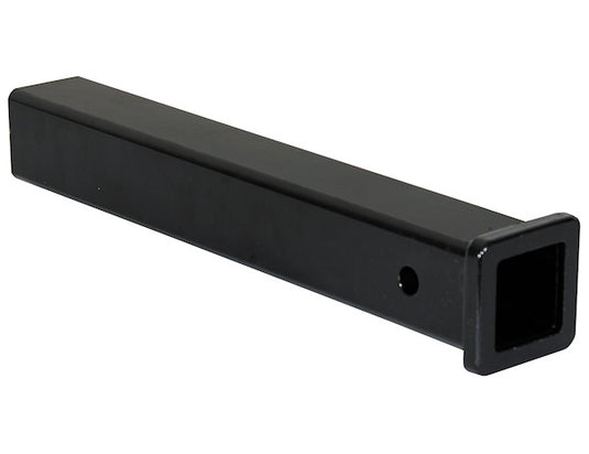 2 Inch Black Receiver Tube - 36 Inch Shank