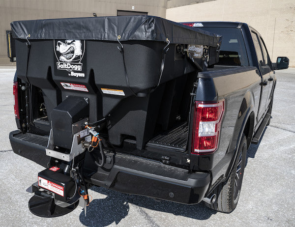 Load image into Gallery viewer, SALTDOGG® SHPE ELECTRIC POLY HOPPER SPREADER WITH AUGER
