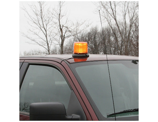 Load image into Gallery viewer, 6.5 Inch by 5 Inch Amber LED Beacon Light
