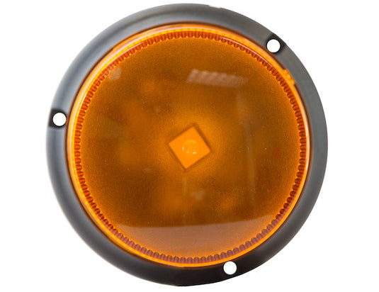 6.5 Inch by 5 Inch Programmable LED Strobe Beacon with Auxiliary Plug