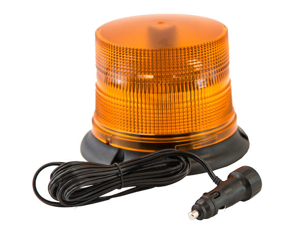 Load image into Gallery viewer, 6.5 Inch by 5 Inch Programmable LED Strobe Beacon with Auxiliary Plug
