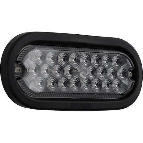 Load image into Gallery viewer, 6 Inch Quad Flash Oval Recessed Strobe Light - Amber/Green
