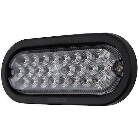 Load image into Gallery viewer, 6 Inch Quad Flash Oval Recessed Strobe Light - Amber
