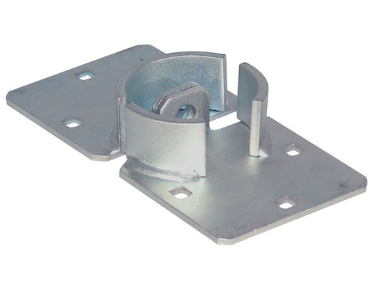 Heavy Duty Zinc Plated Security Hasp for Lock SL100 - 4.5 x 9 Inch