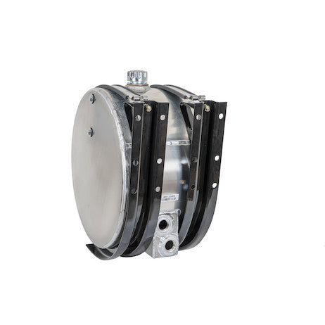 Load image into Gallery viewer, Side Mount Cylindrical Aluminum Reservoir With Rear Ports

