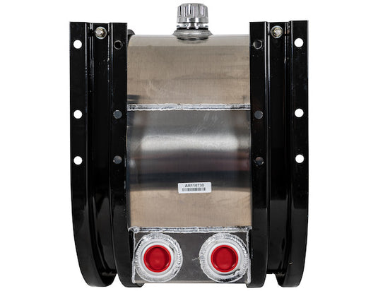 35 Gallon Side Mount Aluminum Reservoir with Rear Ports