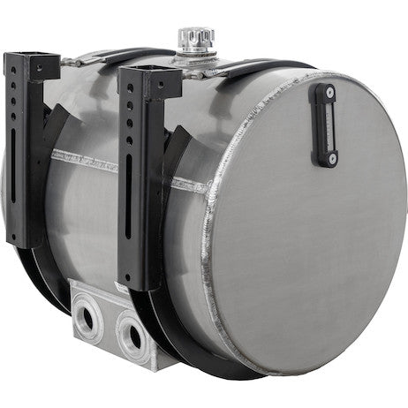 Load image into Gallery viewer, Side Mount Cylindrical Aluminum Reservoir With Rear Ports
