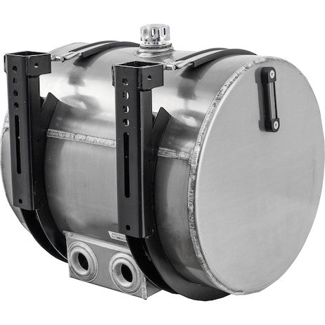 Load image into Gallery viewer, Side Mount Cylindrical Aluminum Reservoir With Rear Ports
