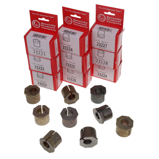 Specialty Products Camber/Caster Sleeve Assortment (9) — 2005-2025 Ford F-250 Super Duty/F-350 Super Duty - SPR-23220 - Absolute Autoguard