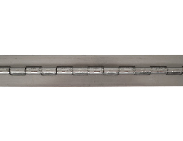 Load image into Gallery viewer, Stainless Continuous Hinge .075 x 72 Inch Long with 1/4 Pin and 2.5 Open Width
