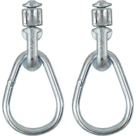 Load image into Gallery viewer, Super Track Bundle with 2 Aluminum Rails, 2 Tie Rings and Mounting Hardware
