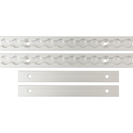 Super Track Bundle with 2 Aluminum Rails, 2 Tie Rings and Mounting Hardware
