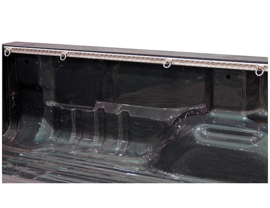 Super Track Kit-(4) Clear Annodized Extruded Aluminum Rails With (8) Tie Rings