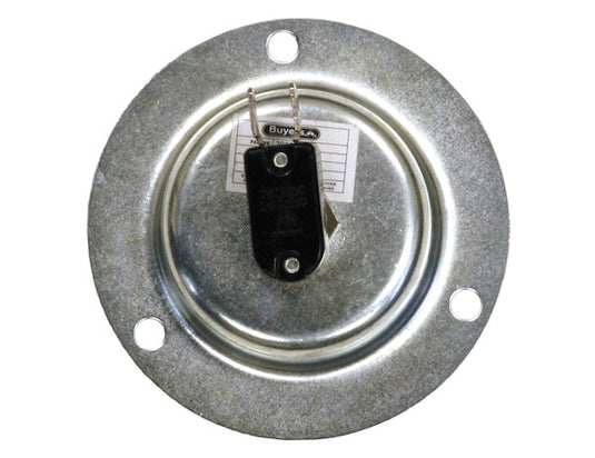 12 Volt Toggle Switch With 2 Blade Terminals and Recessed Panel Mount
