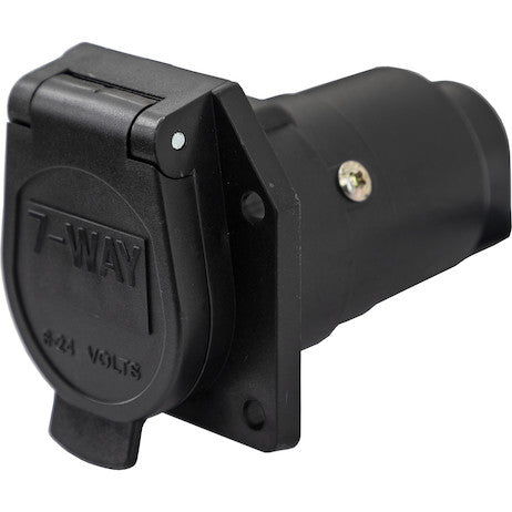 7-Way Plastic Trailer Connector - Truck Side