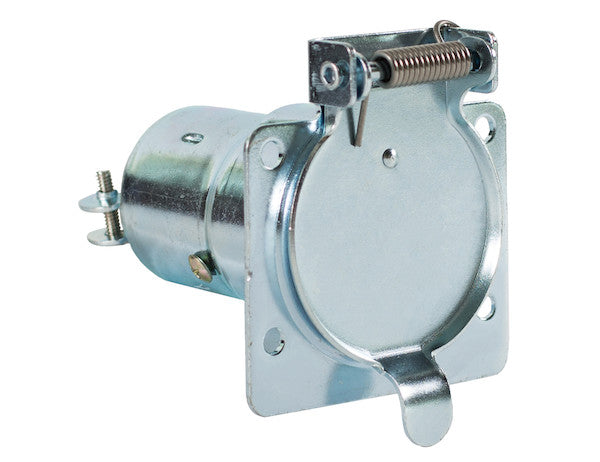 Load image into Gallery viewer, 7-Way Stamped Zinc Trailer Connector - Truck Side
