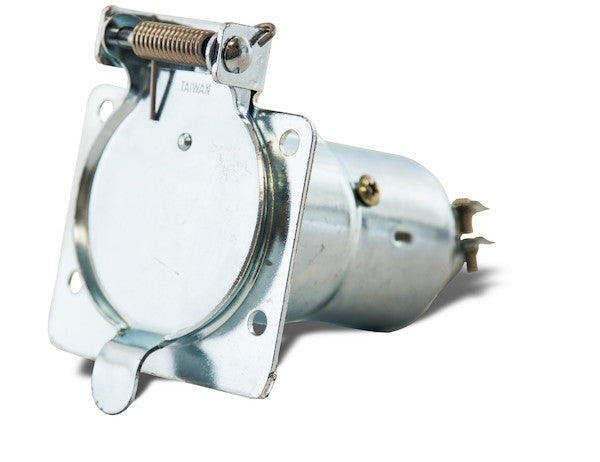 Load image into Gallery viewer, 7-Way Stamped Zinc Trailer Connector - Truck Side
