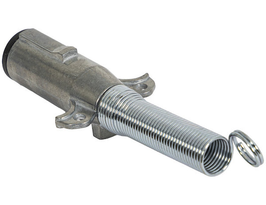 2-Way Die-Cast Zinc Trailer Connector -Trailer Side - Horizontal Pins with Spring