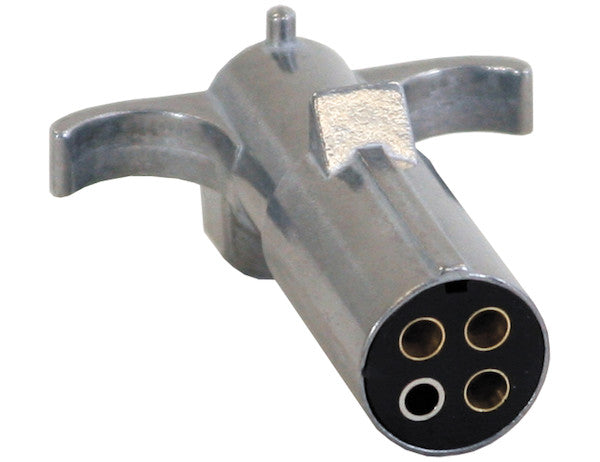Load image into Gallery viewer, 4-Way Die-Cast Metal Trailer Connector - Trailer Side
