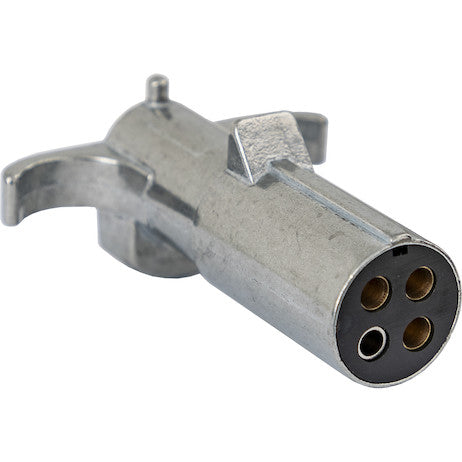 4-Way Die-Cast Metal Trailer Connector - Trailer Side