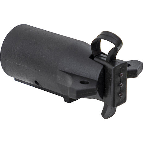 Load image into Gallery viewer, 7-Way Flat to 4-Flat Plastic Trailer Connector Adapter with LED Tester
