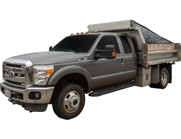 Load image into Gallery viewer, Aluminum Tarp System with Deflector Housing and Mesh Tarp 7-1/2 X 12 Foot
