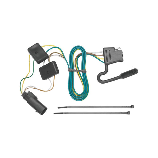 Tekonsha 4-Flat Trailer Hitch Wiring Harness — 2008-2012 Multi-Vehicle - TEK-118251 - Absolute Autoguard