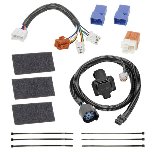 Tekonsha 7-Way Trailer Hitch Wiring Harness — 2005-2025 Nissan & Suzuki - TEK-118266 - Absolute Autoguard