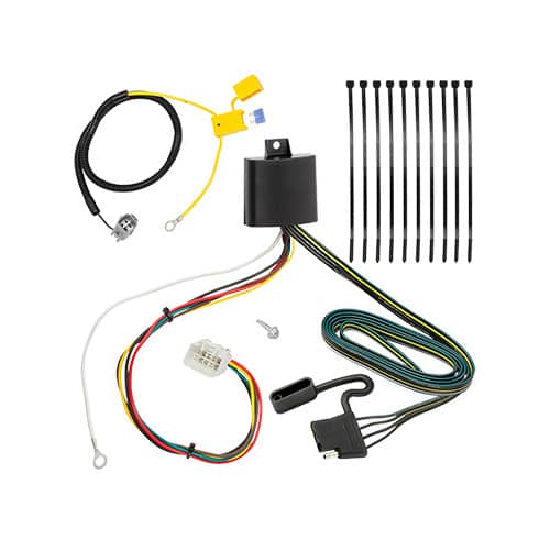 Tekonsha 4-Flat Trailer Hitch Wiring Harness — 2016-2021 Mitsubishi Outlander - TEK-118277 - Absolute Autoguard