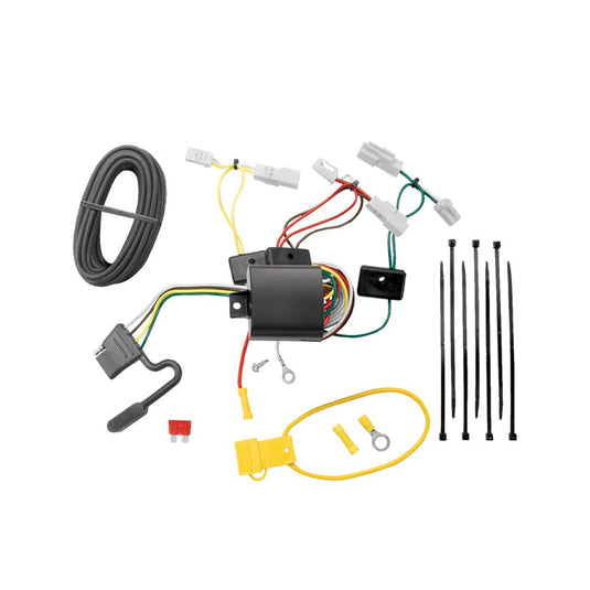 Tekonsha 4-Flat Trailer Hitch Wiring Harness — 2003-2019 Mazda & Toyota - TEK-118405 - Absolute Autoguard
