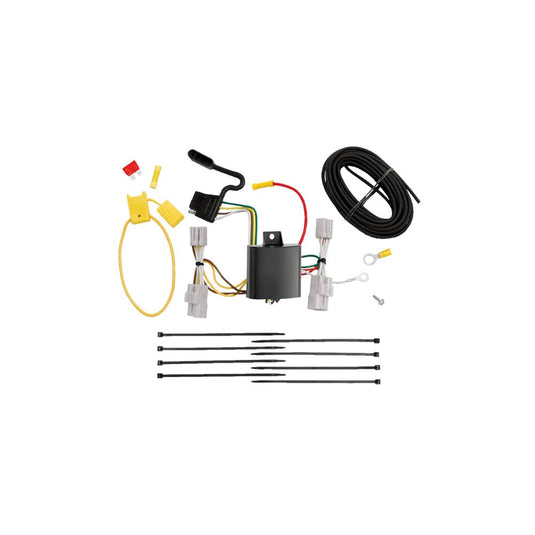 Tekonsha 4-Flat Trailer Hitch Wiring Harness — 2006-2012 Toyota RAV4/Sequoia - TEK-118412 - Absolute Autoguard