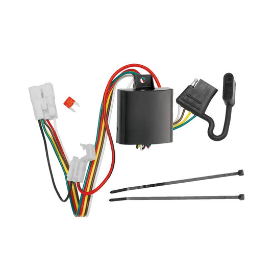 Tekonsha 4-Flat Trailer Hitch Wiring Harness — 2009-2025 Subaru - TEK-118467 - Absolute Autoguard