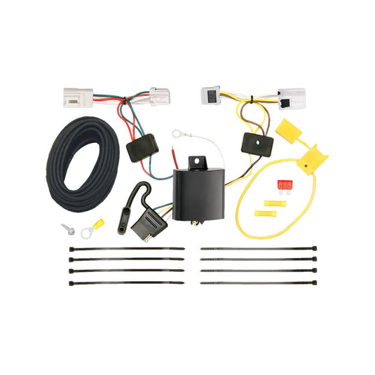Tekonsha 4-Flat Trailer Hitch Wiring Harness — 2007-2020 INFINITI & Nissan - TEK-118480 - Absolute Autoguard