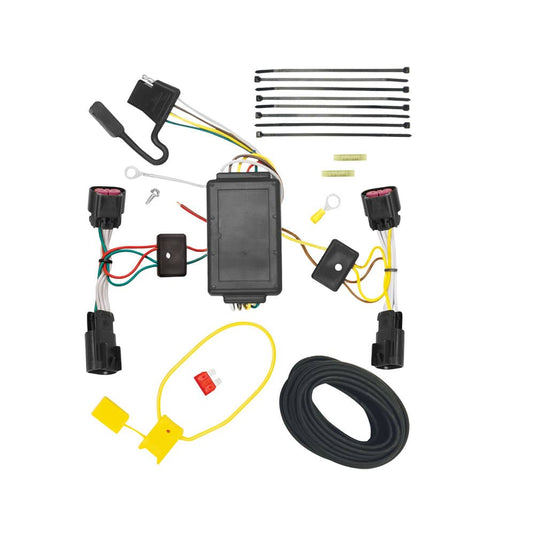 Tekonsha 4-Flat Trailer Hitch Wiring Harness — 2010-2017 Chevrolet & GMC - TEK-118494 - Absolute Autoguard