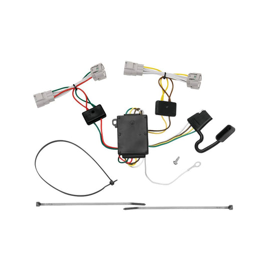 Tekonsha 4-Flat Trailer Hitch Wiring Harness — 1993-2015 Toyota Hilux/T100/Tacoma - TEK-118496 - Absolute Autoguard