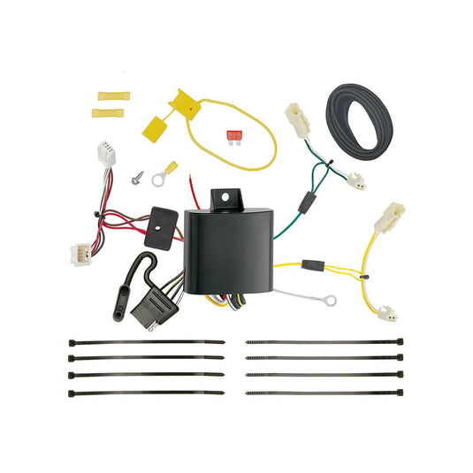 Tekonsha 4-Flat Wire Harness — 2011-2020 Toyota Sienna - TEK-118498 - Absolute Autoguard