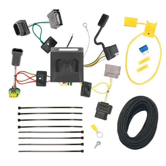 Tekonsha 4-Flat Trailer Hitch Wiring Harness — 2011-2020 Dodge Journey - TEK-118536 - Absolute Autoguard